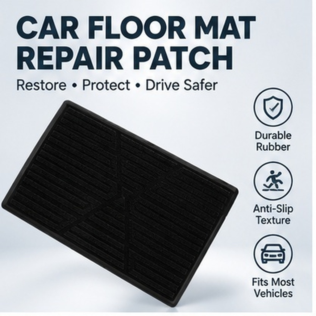 Car Floor Mat - Automotive Carpet Repair Patch Rubber Material