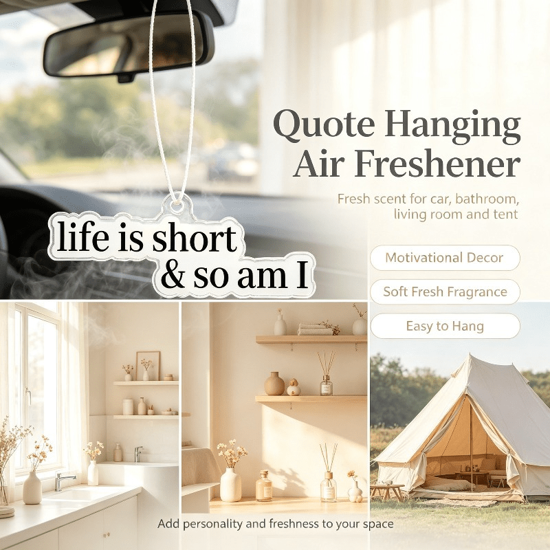 Car Air Freshener Funny Quote  - Car Air Freshener ulasan dan harga