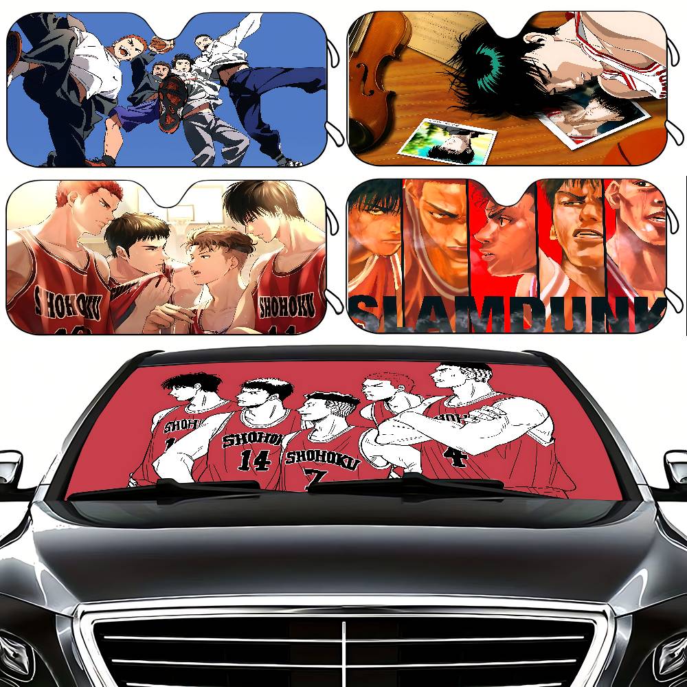 Anime S-Slam Dunk Stylish And  - Windshield Sun Shade ulasan dan harga