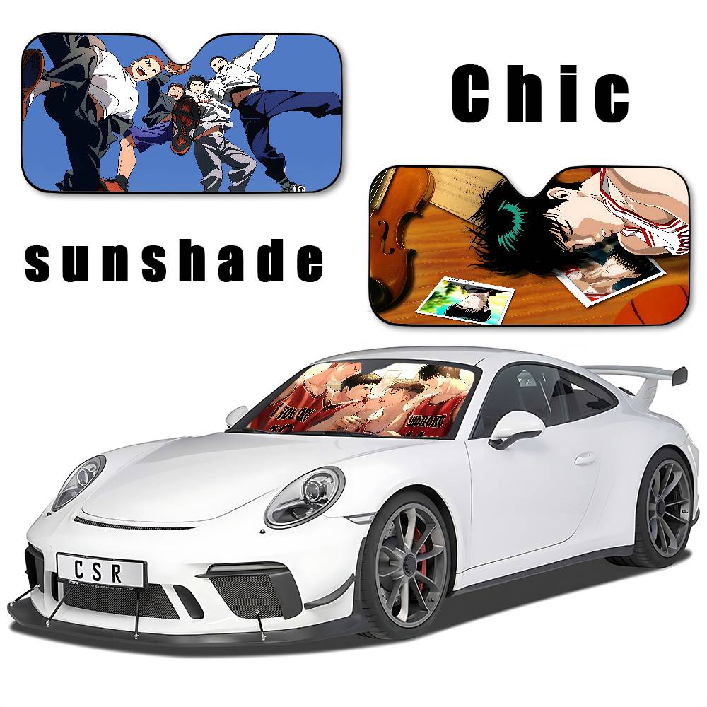 Anime S-Slam Dunk Stylish And  - Windshield Sun Shade ulasan dan harga