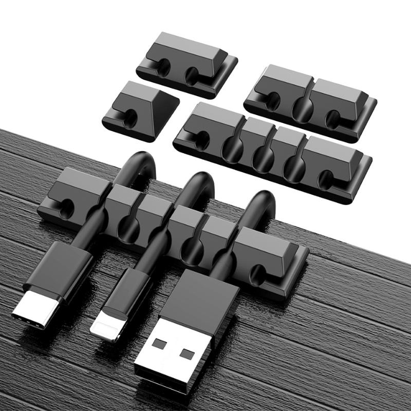 5Pcs Tear Resistant Silicone C - Car Cable Organizer ulasan dan harga