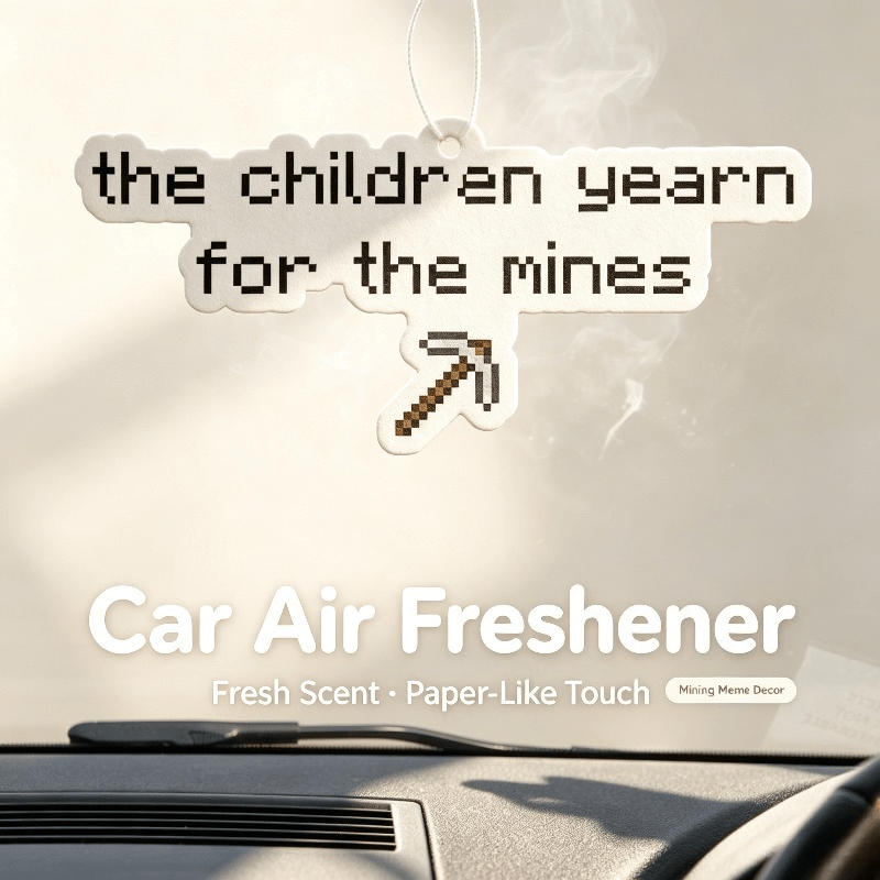 Car Air Freshener Funny Mining - Car Air Freshener ulasan dan harga